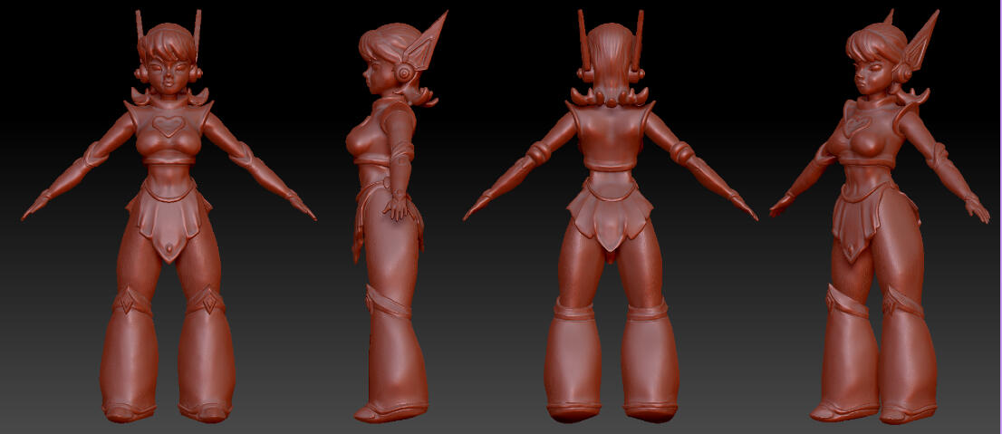 Zbrush Process