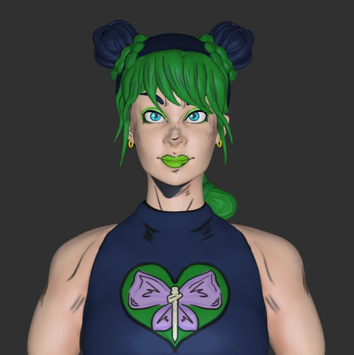 Bust Practice &#39;&#39;Jolyne Cujoh&#39;&#39;