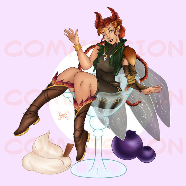 Fullbody piece base on a YCH