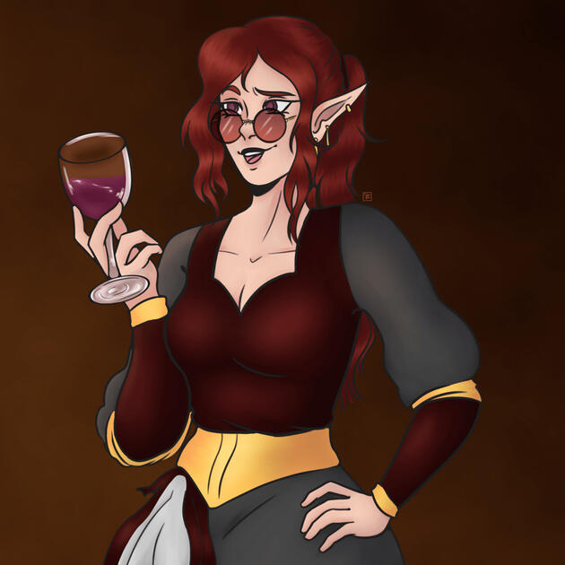DnD HalfBody Commission