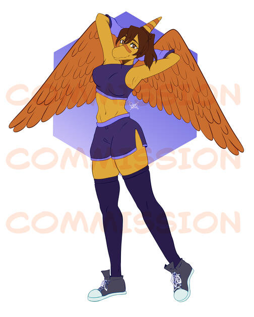 Fullbody piece, flat colors only