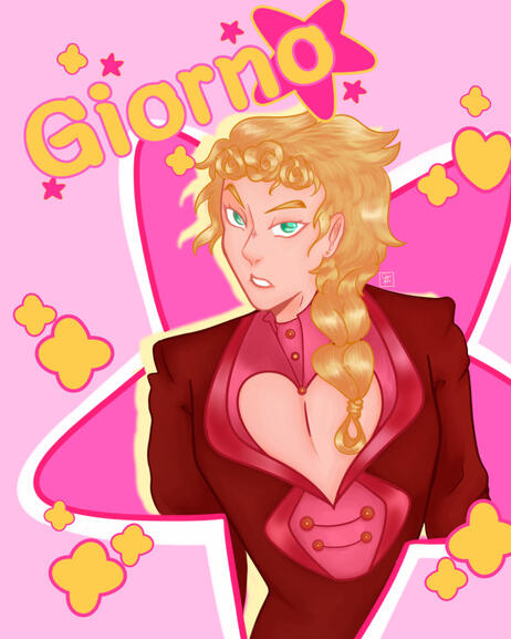 Giorno Giovanna from JJBA