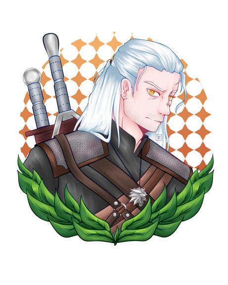 Geralt of Rivia from The Witcher